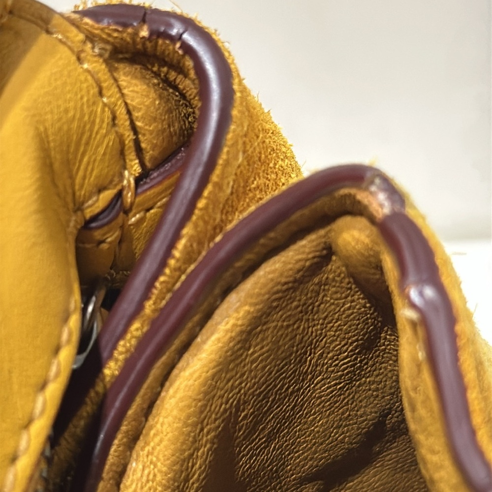 COACH (E1680-38388) “Drifter” Mustard Yellow Leather/ Suede Satchel - Picture 16 of 16